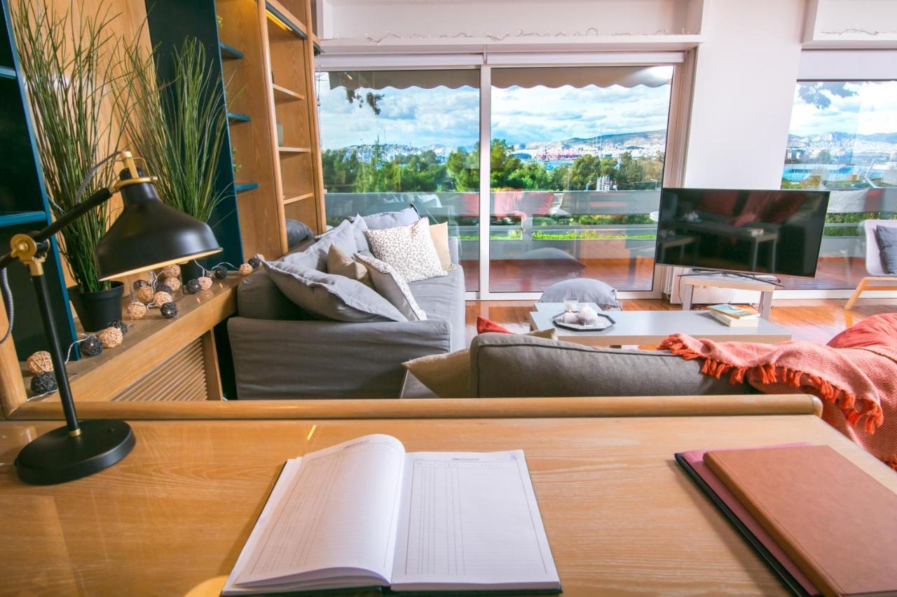 One-Of-A-Kind Athens Riviera Apartment Exteriör bild
