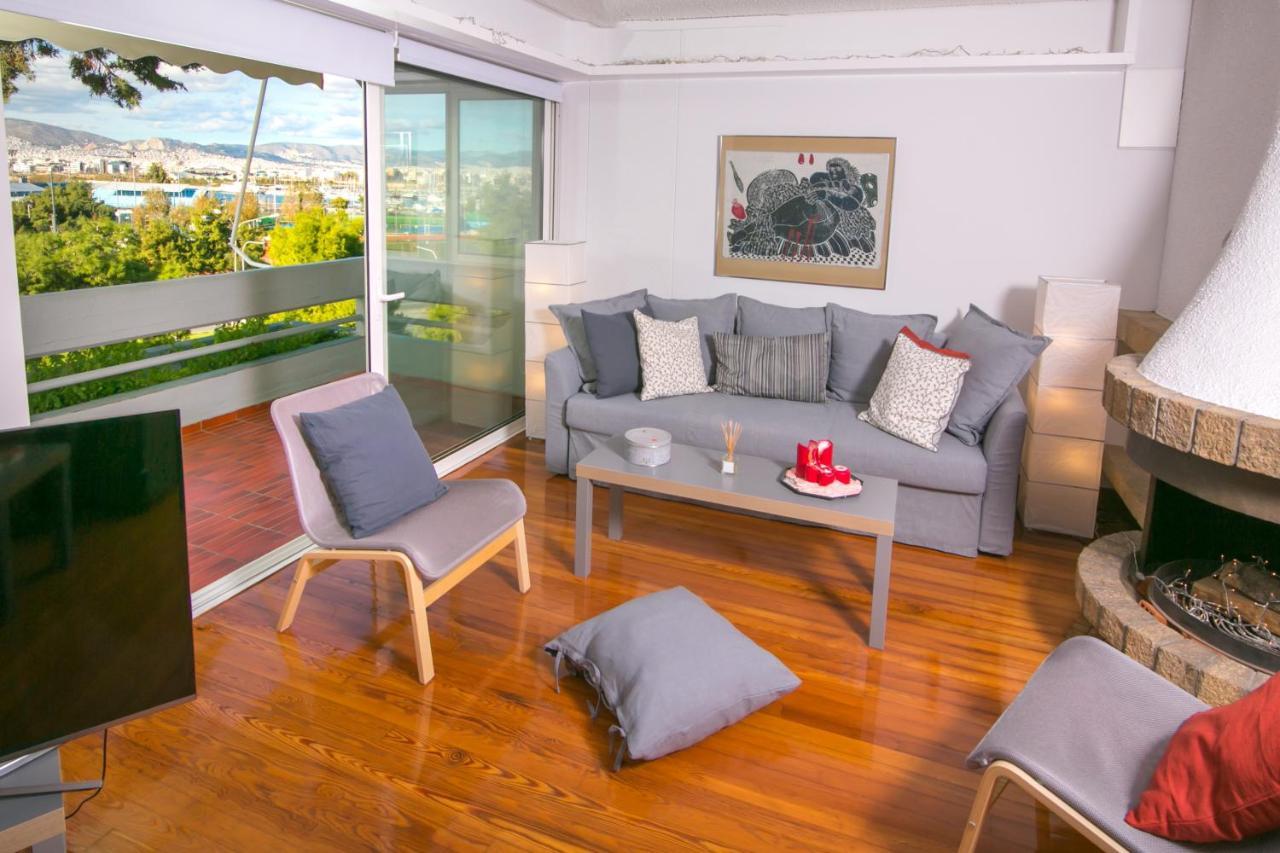 One-Of-A-Kind Athens Riviera Apartment Exteriör bild