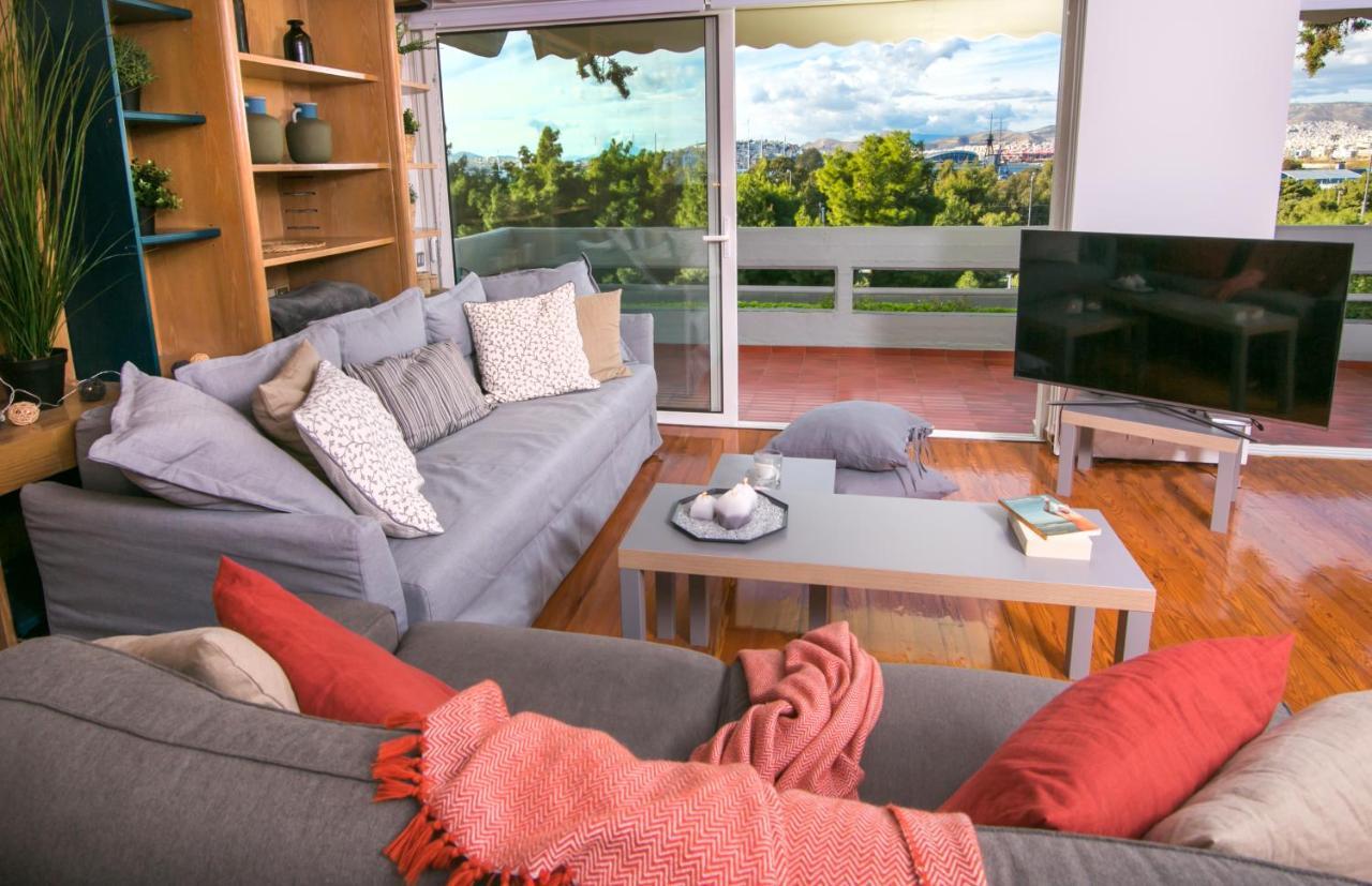 One-Of-A-Kind Athens Riviera Apartment Exteriör bild