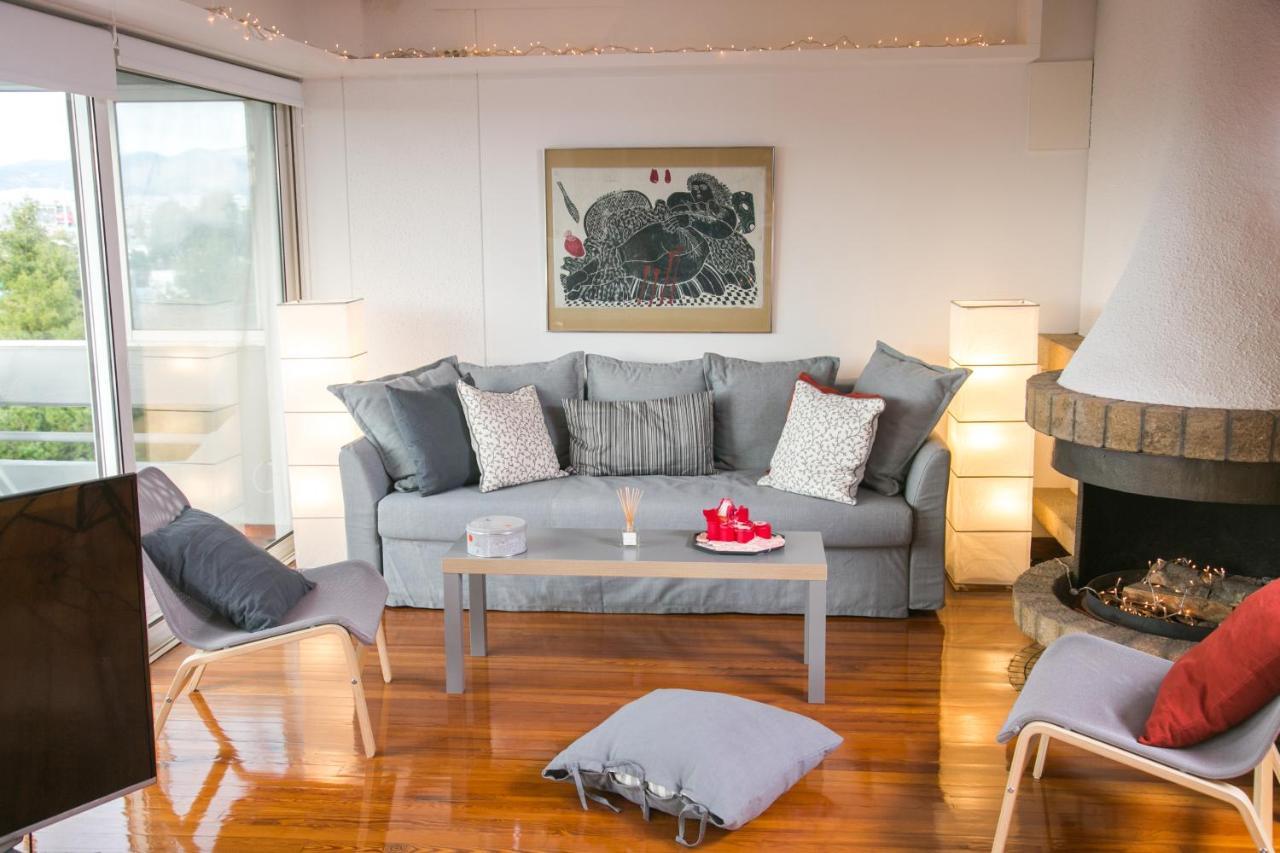 One-Of-A-Kind Athens Riviera Apartment Exteriör bild
