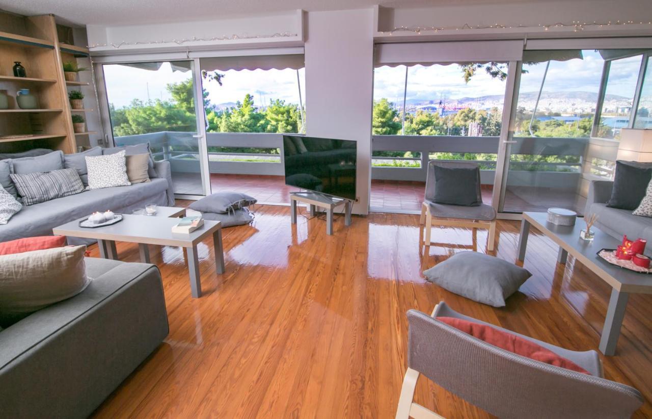 One-Of-A-Kind Athens Riviera Apartment Exteriör bild